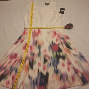 DKNY Mixed Splice Dress